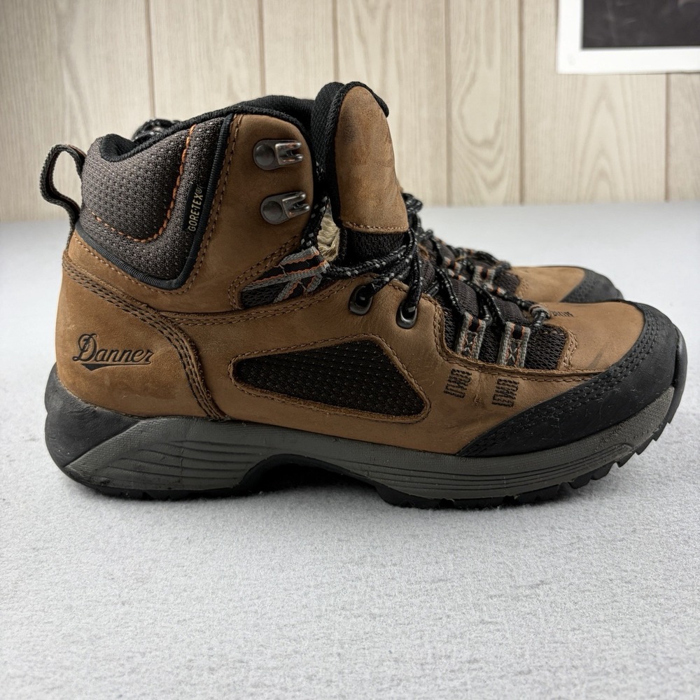 Danner Cloud Cap GTX 6 Hiking Boots Men's 9 D Brown Gore-Tex Leather 31020